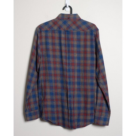 Ben Sherman The Original Mens Small Plaid Button Down Shirt 100% Cotton - Picture 5 of 7